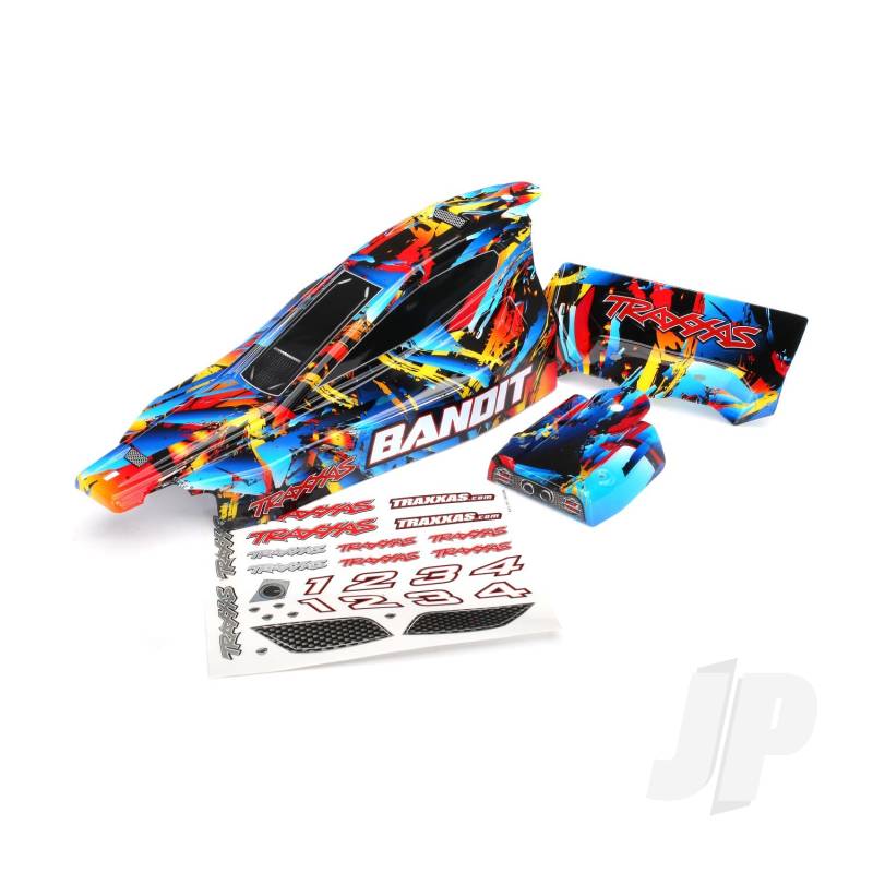 Traxxas Body, Bandit, Rock N&#039; Roll (Painted, Decals Applied) (TRX2448)