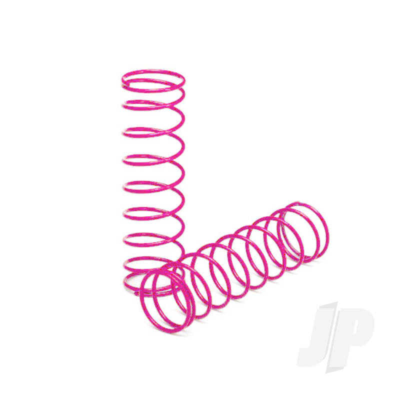 Traxxas Springs, Front (Pink) (2 Pcs) (TRX2458P)