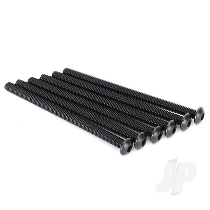 Traxxas Screws, 3X45Mm Button-Head Machine (Hex Drive) (6 Pcs) (TRX2516)
