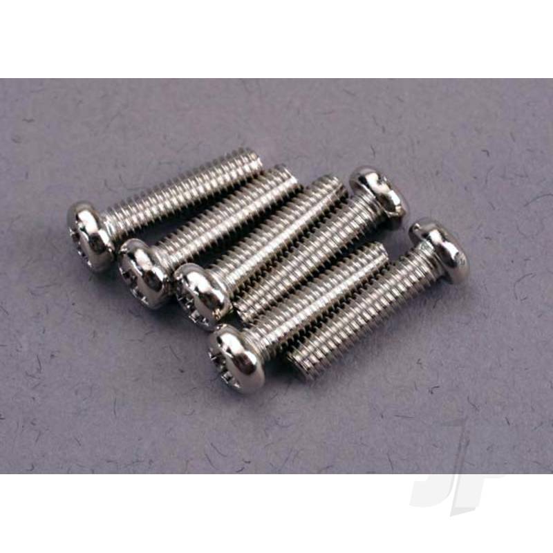 Traxxas Screws, 3X12Mm Roundhead Machine (6 Pcs) (TRX2561)