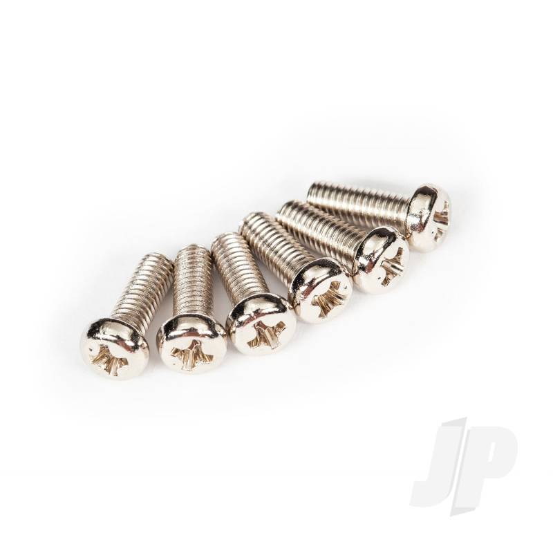 Traxxas Screws, 4X12Mm Roundhead Machine (6 Pcs) (TRX2568)