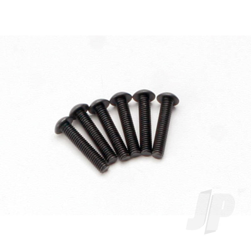 Traxxas Screws, 4X20Mm Button-Head Machine (Hex Drive) (6 Pcs) (TRX2589)