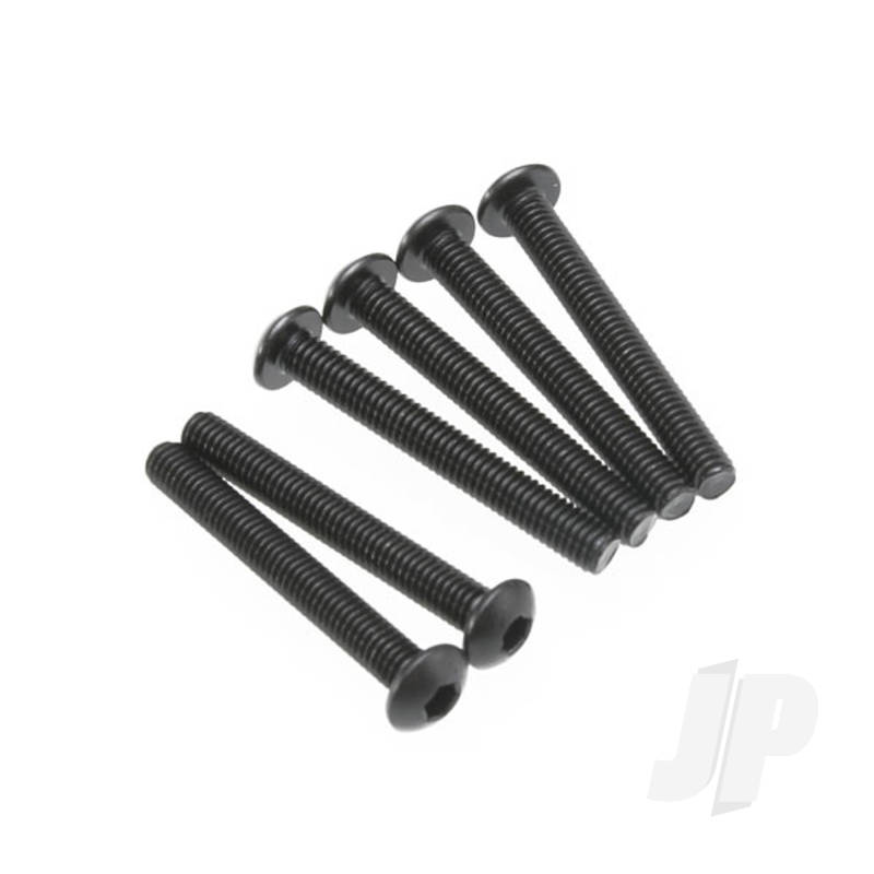 Traxxas Screws, 3X23Mm Button-Head Machine (Hex Drive) (6 Pcs) (TRX2591)