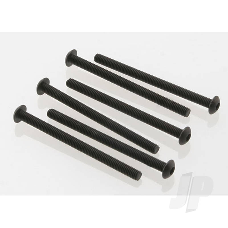 Traxxas Screws, 3X40Mm Button-Head Machine (Hex Drive) (6 Pcs) (TRX2592)