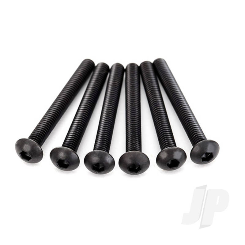 Traxxas Screws, 4X35Mm Button-Head Machine (Hex Drive) (6 Pcs) (TRX2595)