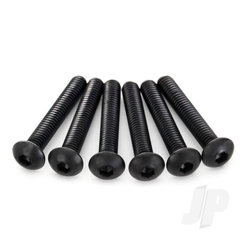 Traxxas Screws, 4X22Mm Button-Head Machine (Hex Drive) (6 Pcs) (TRX2597)