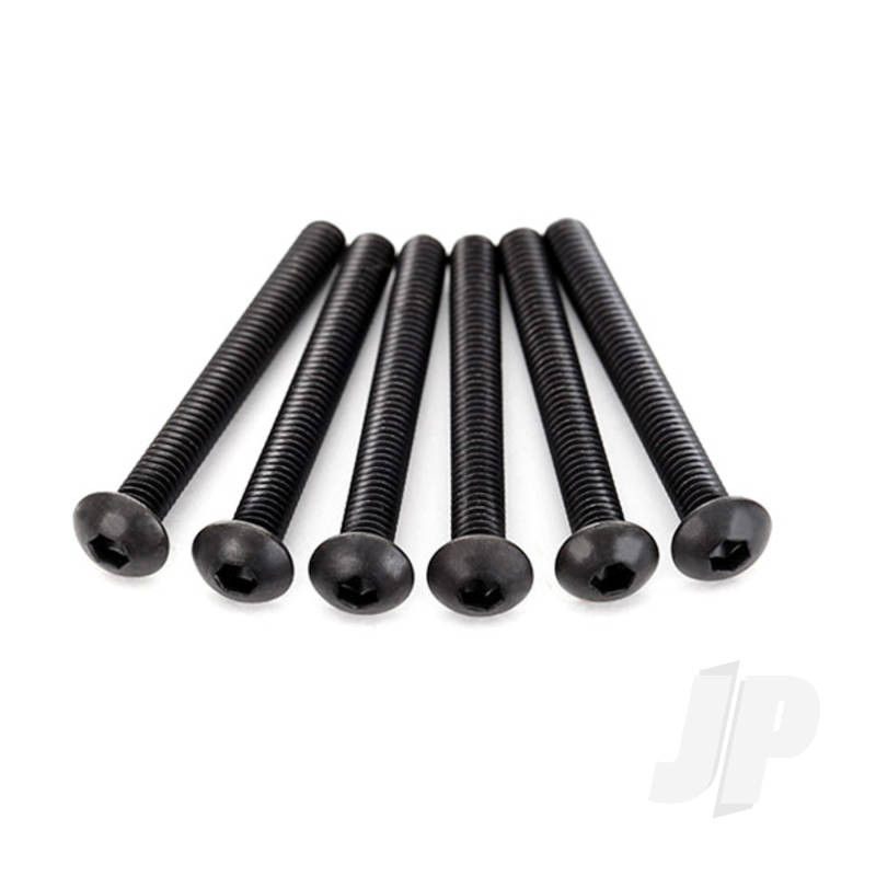 Traxxas Screws, 4X30Mm Button-Head Machine (Hex Drive) (6 Pcs) (TRX2598X)