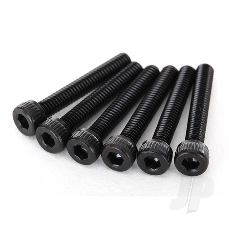Traxxas Screws, 2.5X16Mm Cap-Head Machine (6 Pcs) (TRX2618)