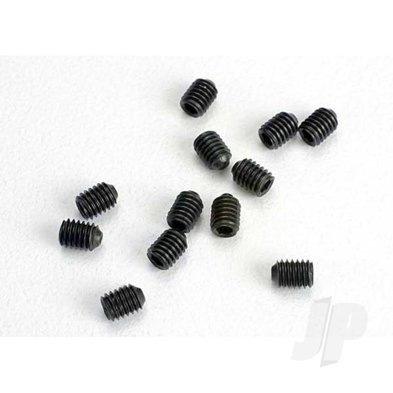 Traxxas Set (Grub) Screws, 3Mm Hardened (12 Pcs) (TRX2743)