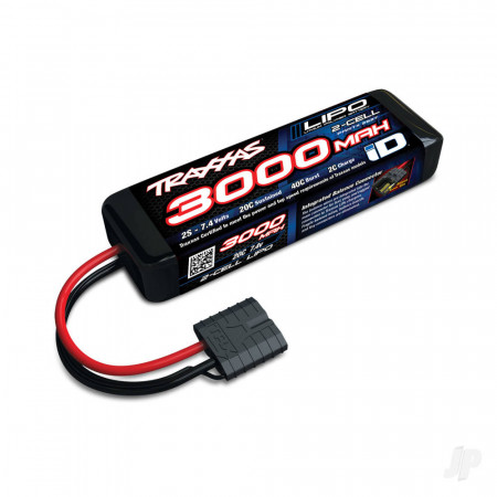 Traxxas LiPo 2S 3000mAh 7.4V iD Power Cell Battery (TRX2827X)