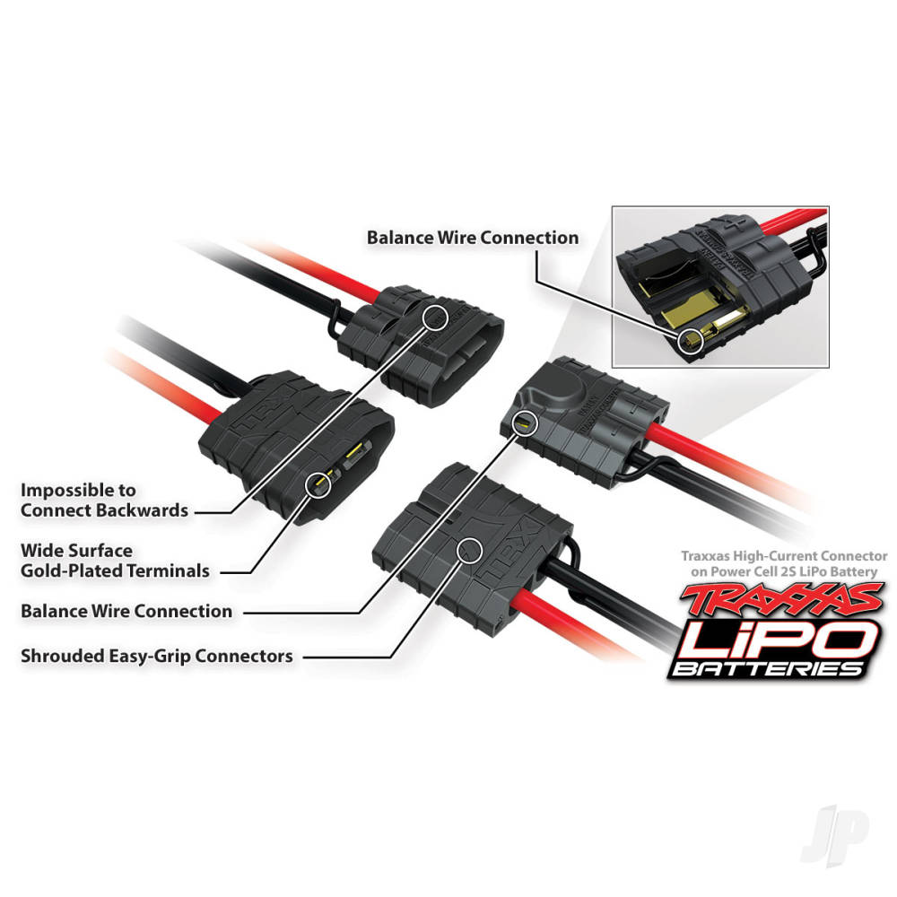 Traxxas LiPo 5000mAh 11.1V 3S 25C iD Power Cell Battery (TRX2832X)