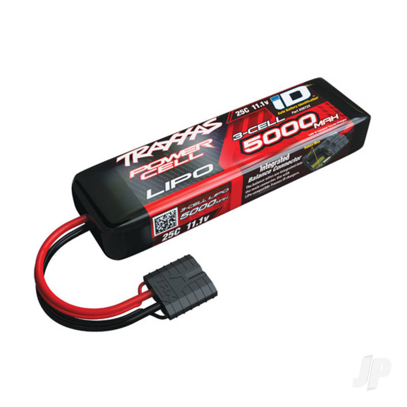 Traxxas LiPo 5000mAh 11.1V 3S 25C iD Power Cell Battery (TRX2872X)