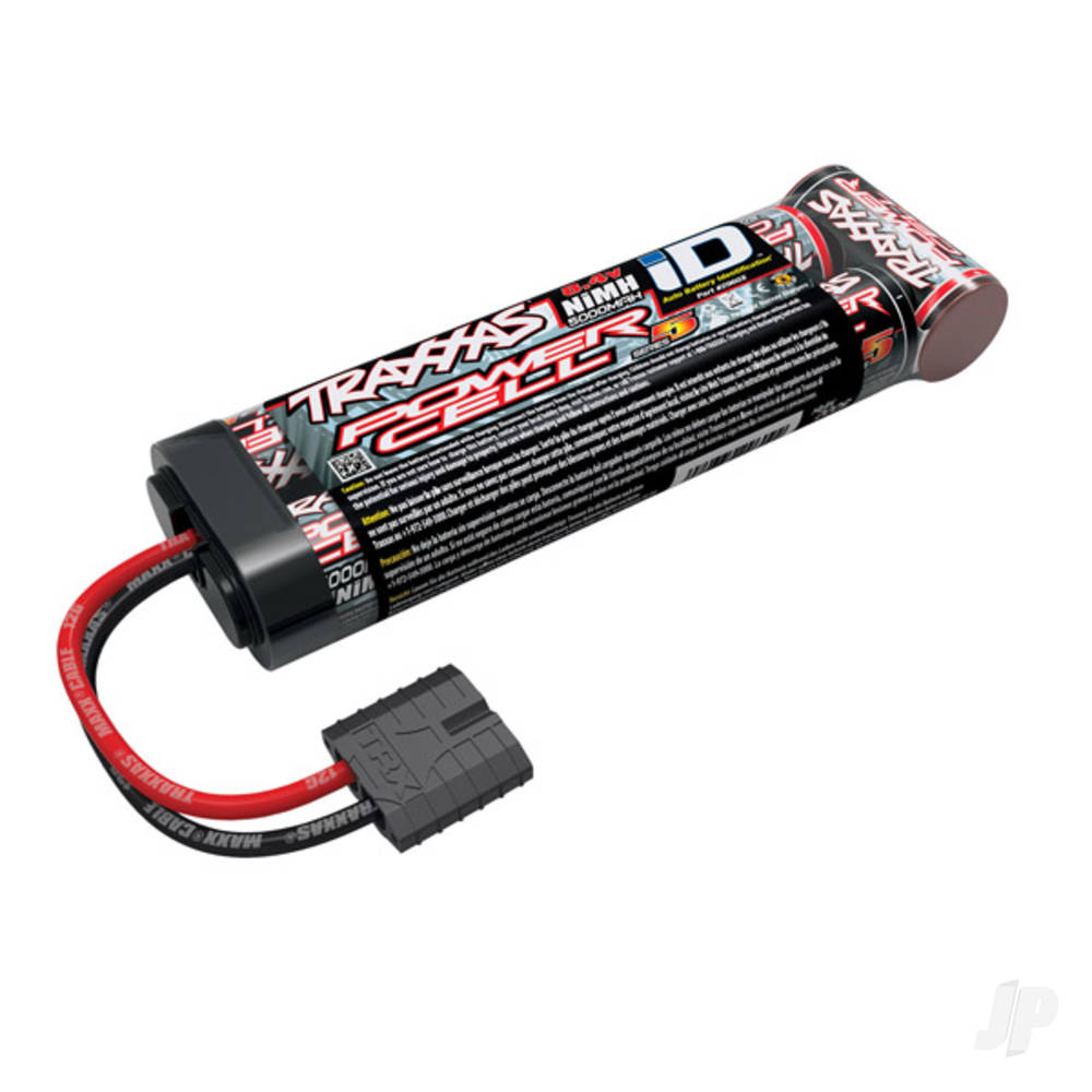 Traxxas NiMH 8.4V 5000mAh 7-Cell Power Cell Battery, Flat (TRX2960X)