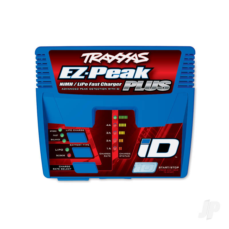 Traxxas EZ-Peak Plus 4A NiMH/LiPo iD Charger (TRX2970TX)
