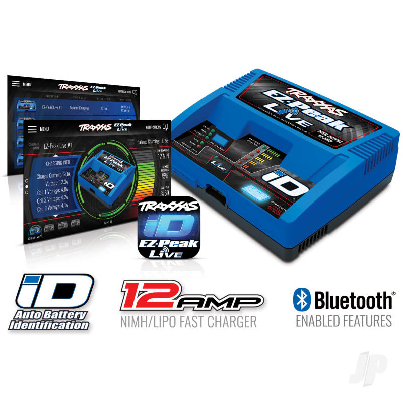 Traxxas EZ-Peak Live 100W NiMH/LiPo iD Charger (TRX2971TX)