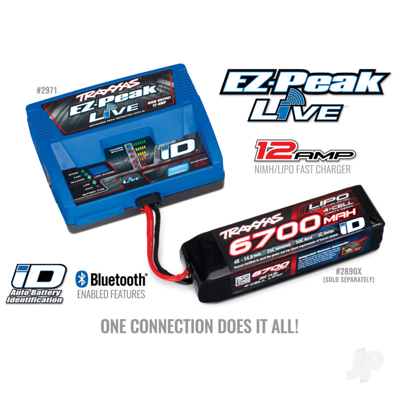 Traxxas EZ-Peak Live 100W NiMH/LiPo iD Charger (TRX2971TX)