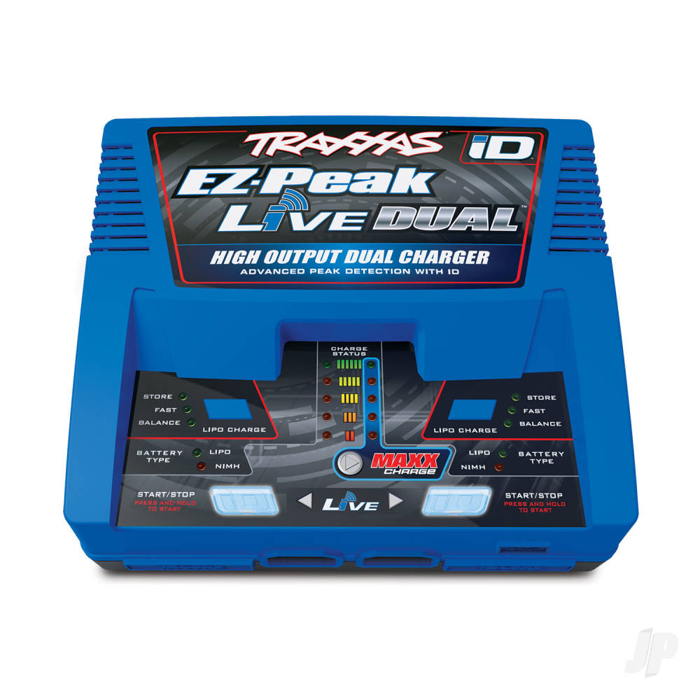 Traxxas EZ Peak Dual 200W NiMH/Lipo ID Charger (TRX2973T)