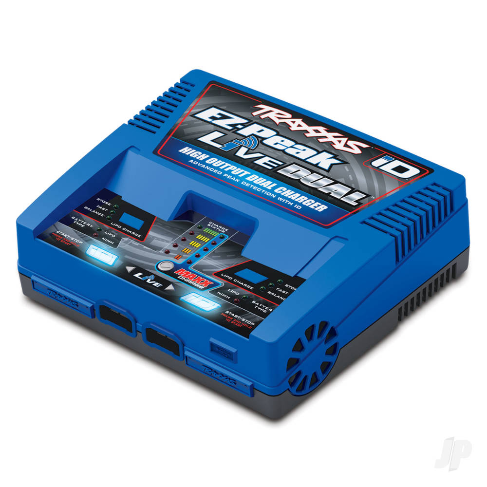 Traxxas EZ Peak Dual 200W NiMH/Lipo ID Charger (TRX2973T)