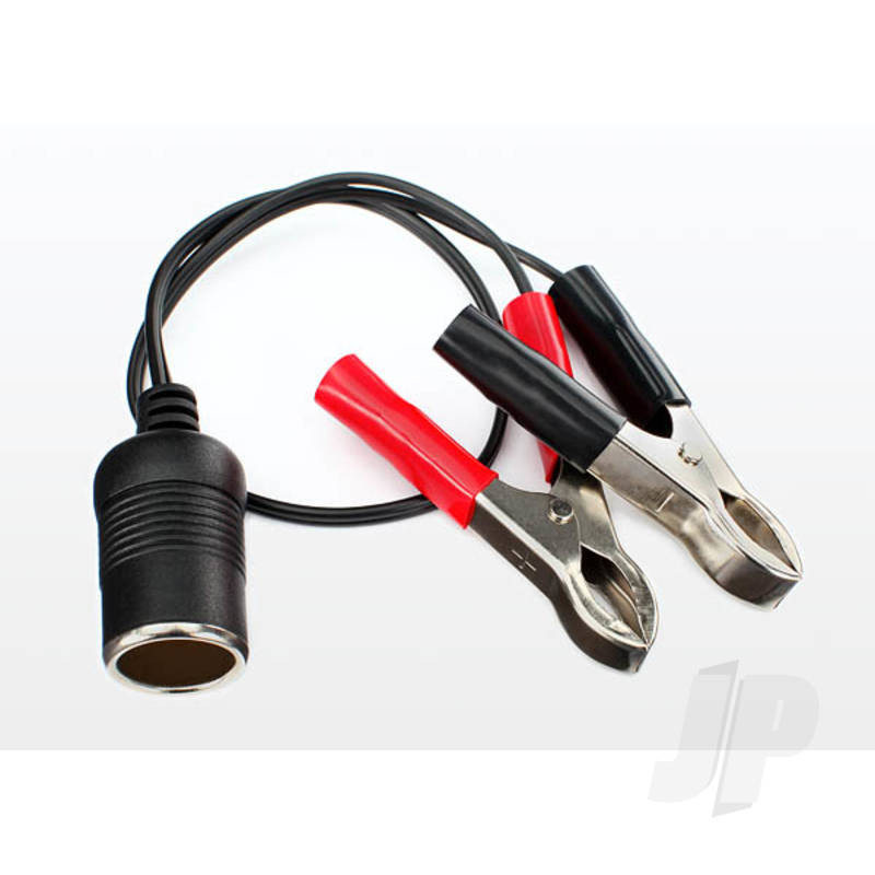 Traxxas Adapter, 12V (Female) (To Alligator Clips) (TRX2979)
