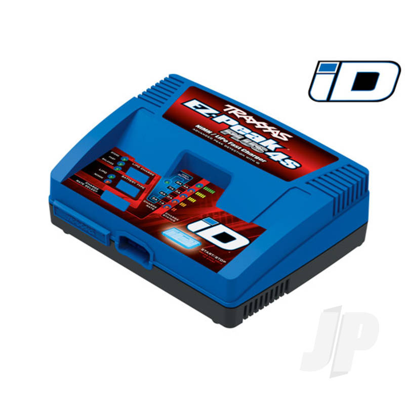 Traxxas Ez-Peak Plus 4S 8A Nimh/Lipo Id Charger, Uk (TRX2981T)