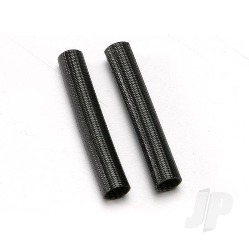 Traxxas Heat Shield Tubing, Fiberglass (2 Pcs) (Black) (TRX3149A)