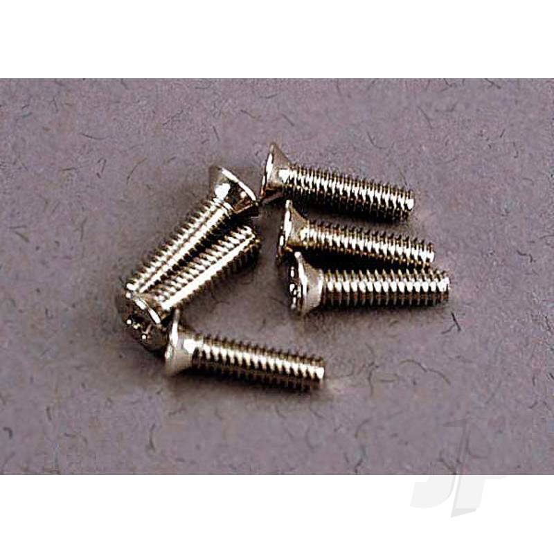 Traxxas Screws, 2X8Mm Countersunk Machine (6 Pcs) (TRX3161)