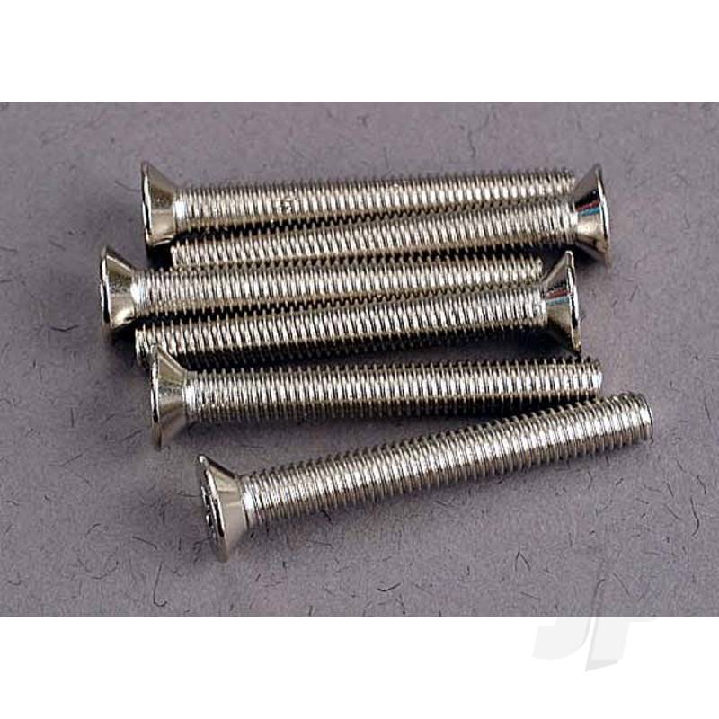 Traxxas Screws, 3X24Mm Countersunk Machine (6 Pcs) (TRX3162)