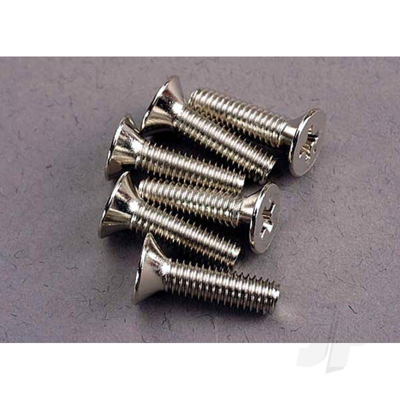 Traxxas Screws, 4X15Mm Countersunk Machine (6 Pcs) (TRX3167)
