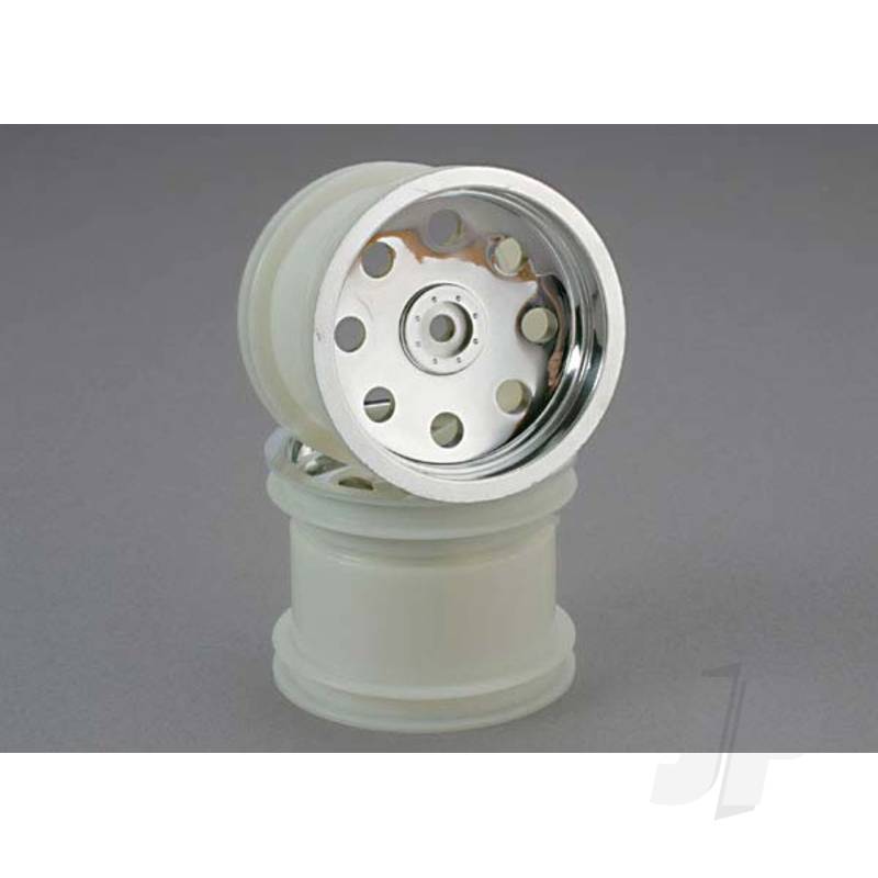 Traxxas Wheels, Chrome (2.2&#039;&#039;) (Rear) (2 Pcs) (TRX3672)