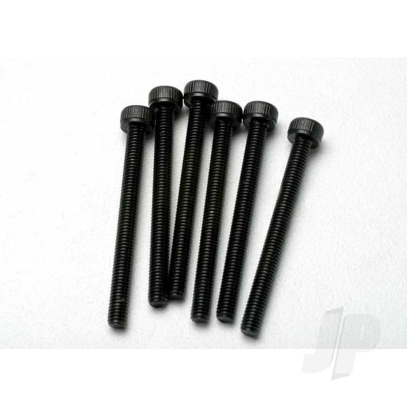 Traxxas Screws, 3X32Mm Cap-Head Machine (Hex Drive) (6 Pcs) (TRX3964)