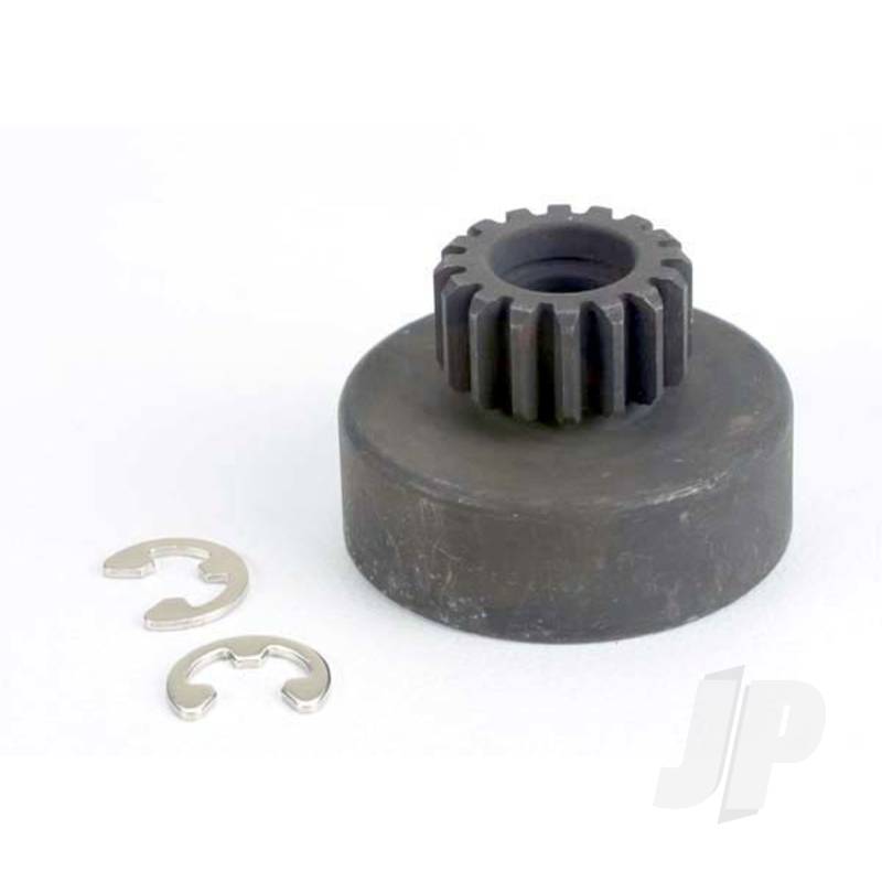Traxxas Clutch Bell, (16-Tooth) / 5X8X0.5Mm Fiber Washer (2 Pcs) / 5Mm E-Clip (Requires #2728 - Ball Bearings, 5X8X2.5Mm (2 Pcs) (TRX4116)