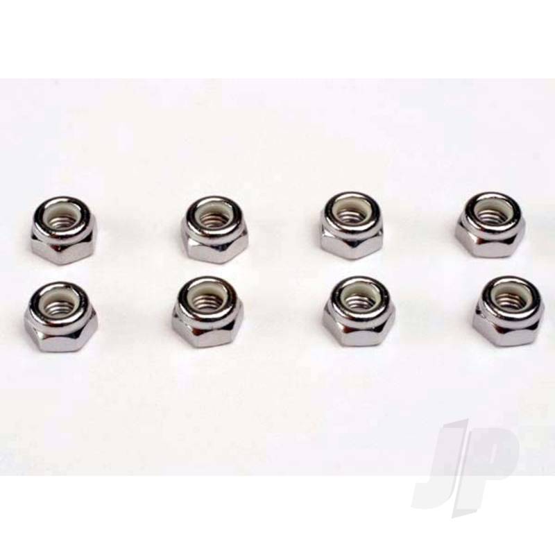 Traxxas Nuts, 5Mm Nylon Locking (8 Pcs) (TRX4147)