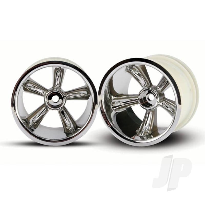 Traxxas Trx Pro-Star Chrome Wheels (2 Pcs) (TRX4172)