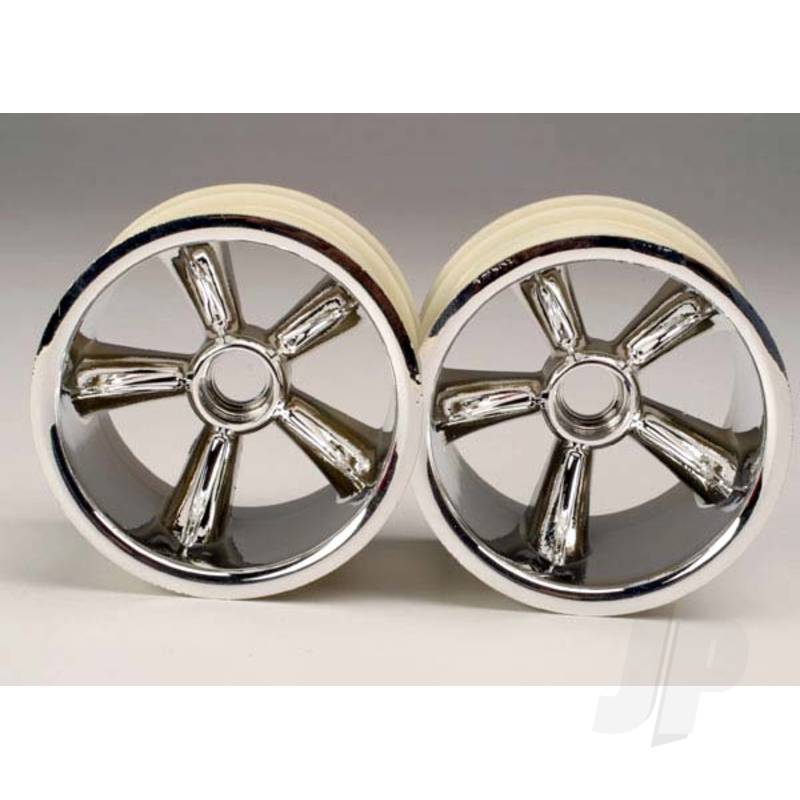 Traxxas Trx Pro-Star Chrome Wheels (2 Pcs) (TRX4174)