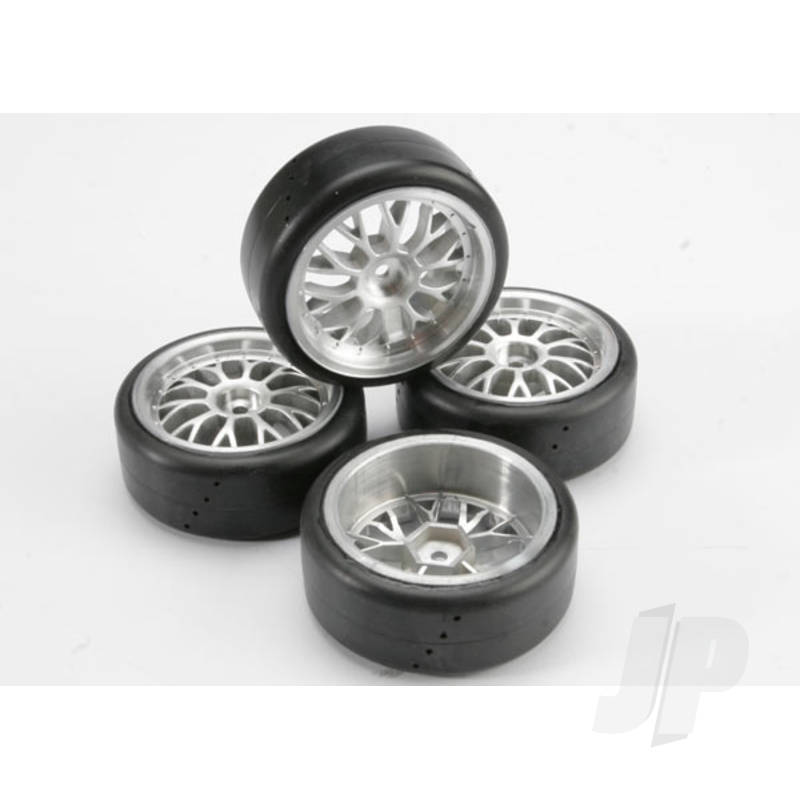 Traxxas Tyres, Pro-Trax On-Road (2 Left, 2 Right) (TRX4873)