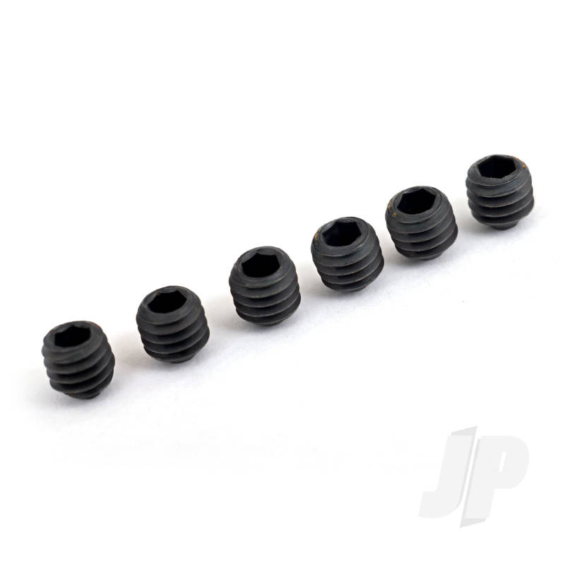 Traxxas Screws, Set (Grub), 4Mm (With Heavy Duty Threadlock) (6) (TRX4897X)