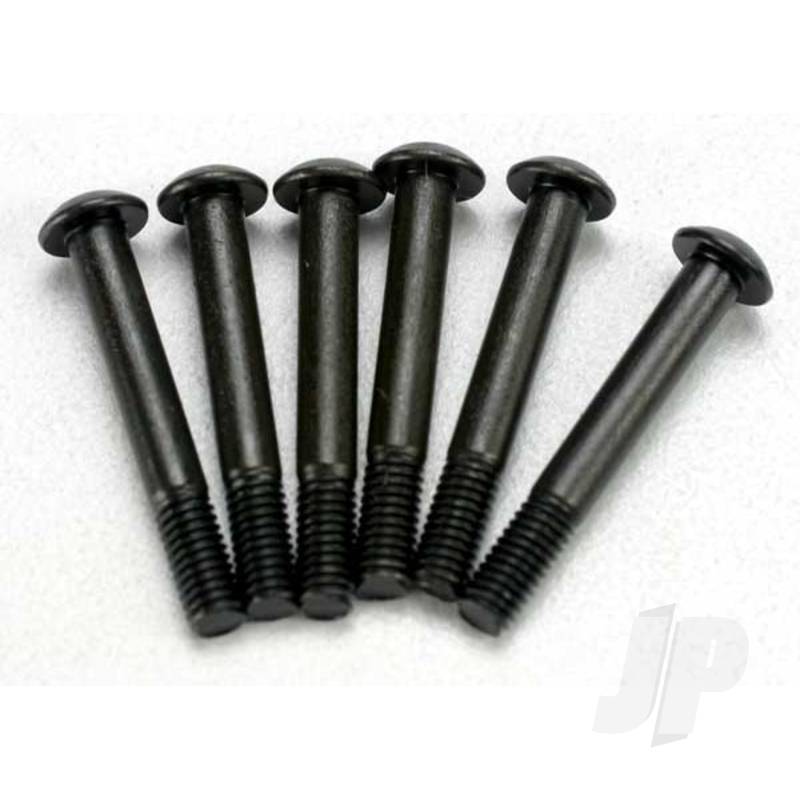 Traxxas Screws, 3X21Mm Button-Head Machine (Hex Drive) (Partially Threaded, Revo Brake Bolts) (6 Pcs) (TRX4978)