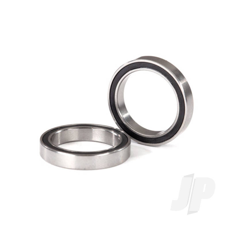 Traxxas Ball Bearings, Black Rubber Sealed (17X23X4Mm) (2) (TRX5098A)