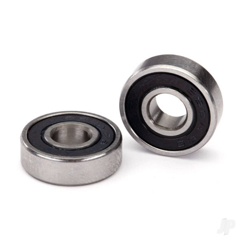 Traxxas Ball Bearing, Black Rubber Sealed (6x16x5mm) (2 pcs) (TRX5099A)