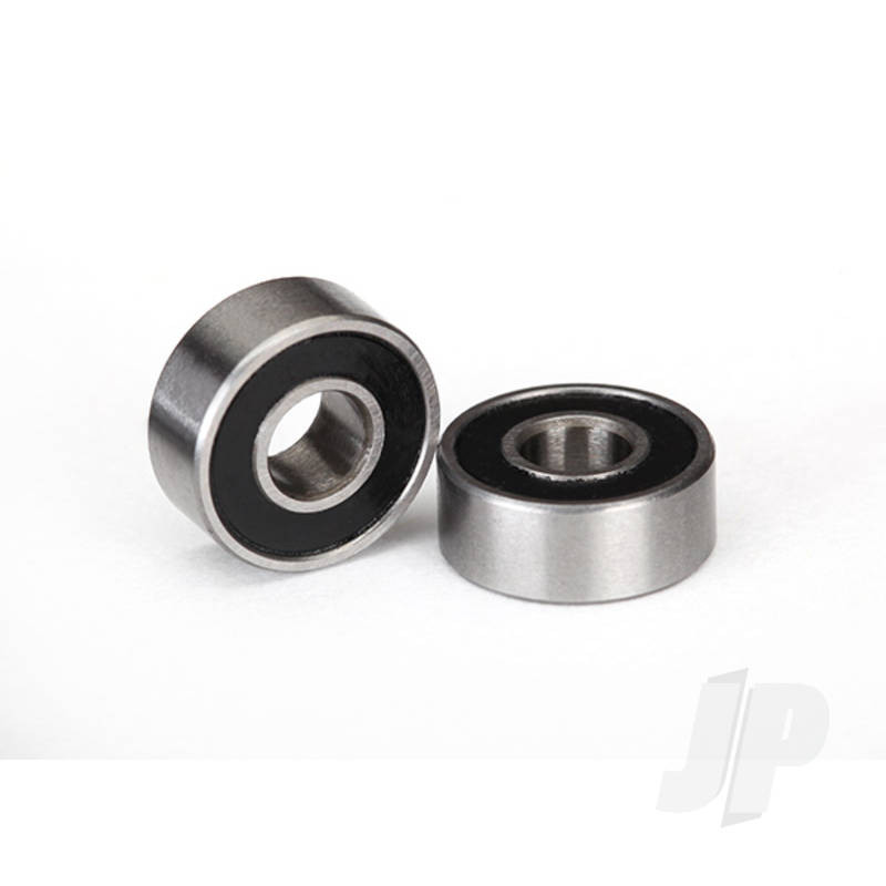 Traxxas Ball Bearings, Black Rubber Sealed (4X10X4Mm) (2 Pcs) (TRX5104A)
