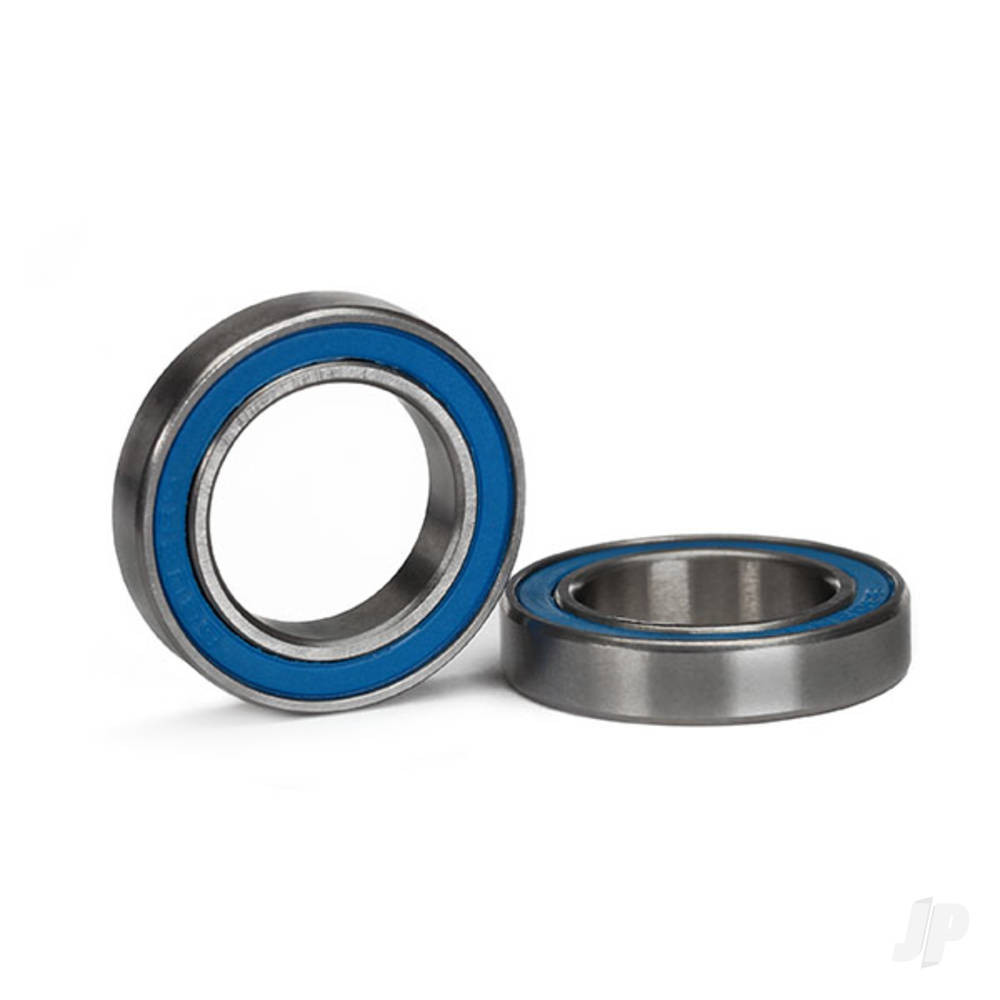 Traxxas Ball Bearing, Blue Rubber Sealed (15x24x5mm) (2 pcs) (TRX5106)