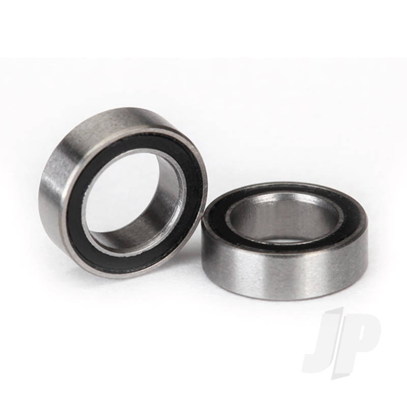 Traxxas Ball Bearings, Black Rubber Sealed (5X8X2.5Mm) (2 Pcs) (TRX5114A)