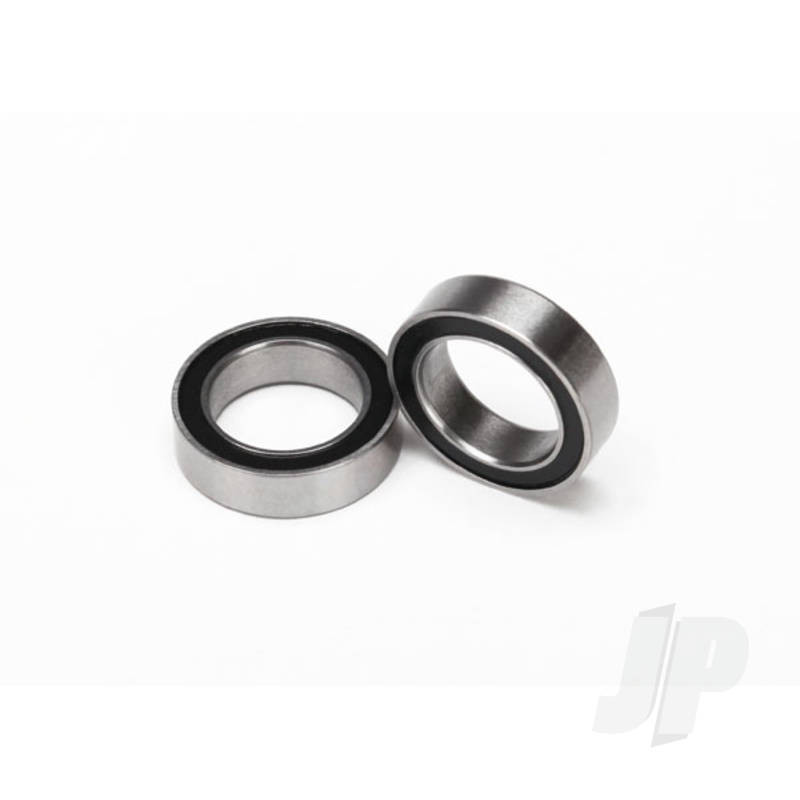 Traxxas Ball Bearings, Black Rubber Sealed (10X15X4Mm) (2 Pcs) (TRX5119A)