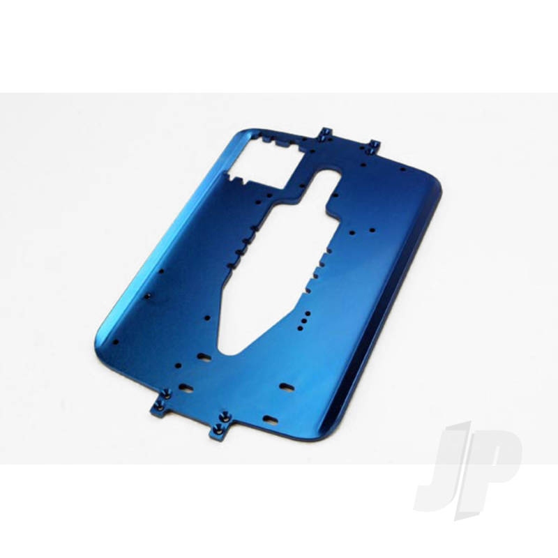 Traxxas Chassis, 6061-T6 Aluminium (4.0Mm) (Blue) (Standard Replacement For All Maxx Series) (TRX5122R)