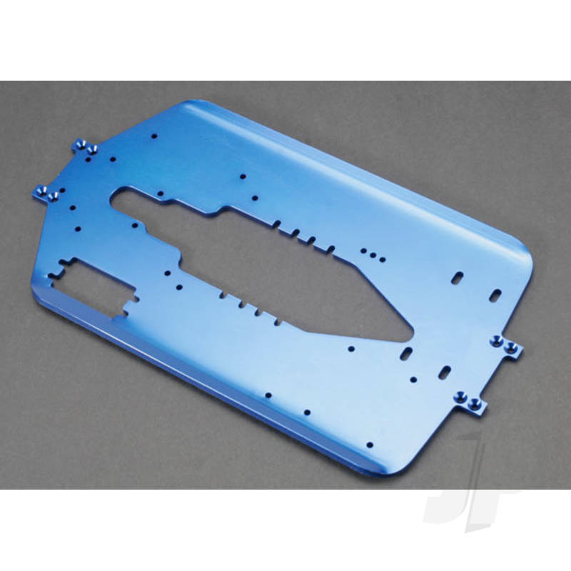 Traxxas T-Maxx Long Wheelbase Chassis (Blue Aluminium) (TRX5122X)