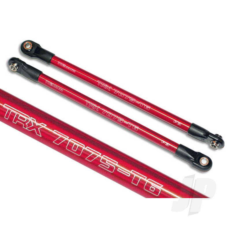 Traxxas Push Rod (Aluminium) (Assembled With Rod Ends) (2 Pcs) (Red) (Use With #5359 Progressive 3 Rockers) (TRX5319X)