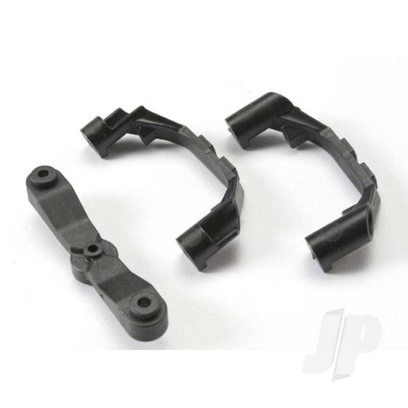 Traxxas Mount, Steering Arm / Steering Stops (2 Pcs) (Lower Hinge Pin Retainer) (Includes Standard And Maximum Throw Steering Stops) (TRX5343X)
