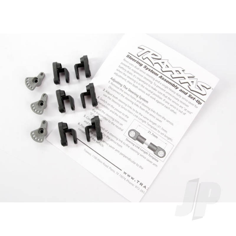 Traxxas Servo Horns, Steering And Throttle (For Non-Traxxas Servos (Hitec, Jr, Ko, Airtronics)) (TRX5345X)