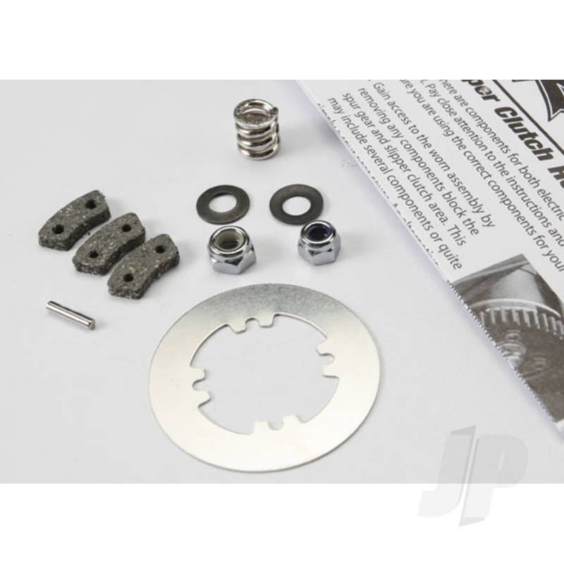 Traxxas Rebuild Kit, Slipper Clutch (Steel Disc / Friction Pads (3 Pcs) / Spring (2 Pcs) / 2X9.8Mm Pin / 5X8Mm M With 5.0Mm Nl (1Pc) / 4.0Mm Nl (1Pc)) (TRX5352X)