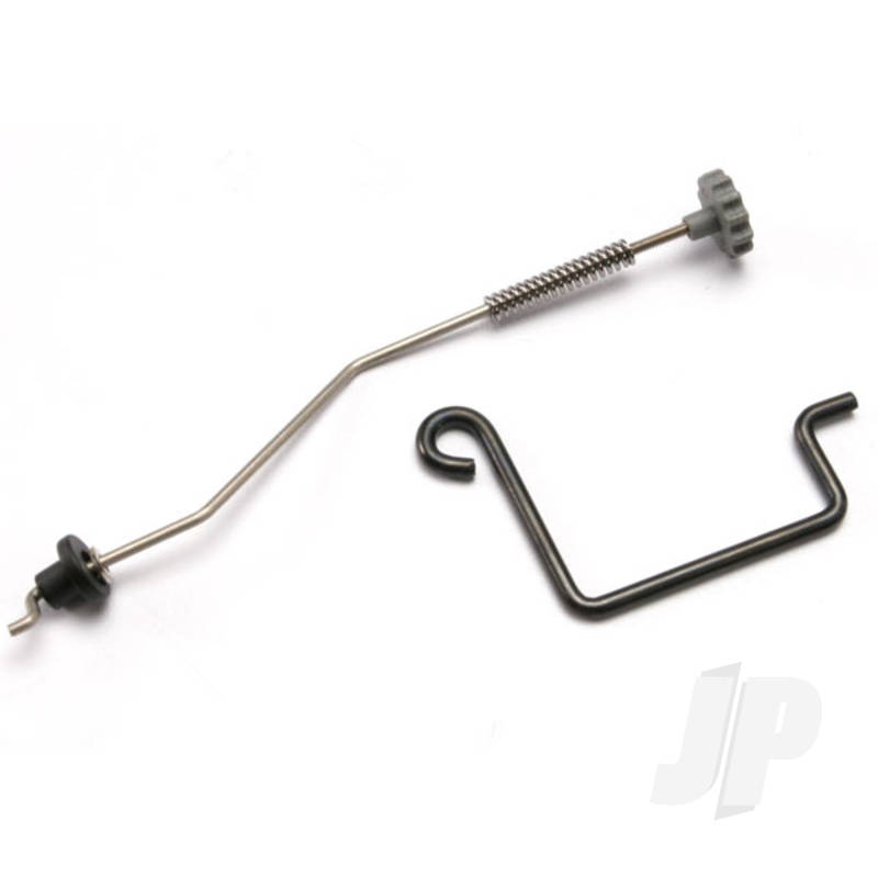 Traxxas Linkage Set, Rear Brake (Revo) (Includes: Brake Lever / Rod (Wire) / Brake Spring / Brake Adjustment Dialeft &amp; Rightod Guide Bushing / Screw Collar) (TRX5418)